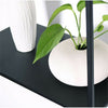 Wall Mounted Metal Wall Shelf Decorative Floating Shelves Bookshelf Record Hoder