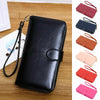 Women Girls Leather Wallet Ladies Long Large Purse Case Clutch Coin Card Holder