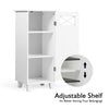 Waterproof Bathroom Cabinet Floor Unit Slim Toilet Organizer Storage Cupboard
