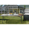 6FT HEAVY DUTY FOLDING TABLE PORTABLE PLASTIC CAMPING GARDEN PARTY CATERING NEW