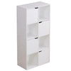 8 Cube Bookcase Wooden Shelving Display Shelf Storage Unit Home Door Organizer