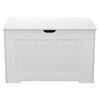 Large White Wooden Toy Box Children's Storage Chest Nursery Kid's Bedroom Unit