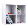 4 Tier Cubes/Drawers Shelving Storage Unit Bookcase Cabinet Living Room