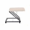 NEW! Adjustable Folding Cushion Padded Footstool Foot Leg Rest