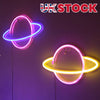 LED Neon Sign Lamp Universe Panel Wall Light Home Party Room Bar Decoration UK