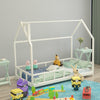 3ft Kids Bed House Soild Pine Wood Single Bed Frame Children Bedstead White
