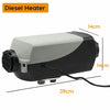 12V 8KW Air Diesel Heater Planar 8000W For Motorhome Trucks Boats with Silencer