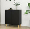 Slim Hallway Cabinet Cupboard Modern Side Table Console Narrow Unit Black Small