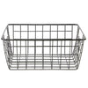 2pcs Iron Storage Basket Metal Wire Mesh Basketry Bathroom kitchen Tray Desk UK