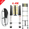 4.4M Heavy Duty Multi-Purpose Aluminium Telescopic Ladder Extendable Step UK