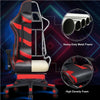 Gaming Chair with Footrest Ergonomic Racing Reclining Chair with Lumbar Support
