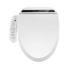 Electric Smart Bidet Toilet Seat Massage Heated Side-Panel Control LED Warm Dry
