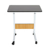 Home Office Computer Desk Study PC Writing Table Workstation Shelf Furniture UK