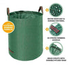 300L Reusable Waterproof Garden Waste Sack Bags Weeds Rubbish Grass Leaf Bin Bag