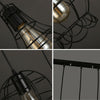 Industrial Geometric Ceiling Pendant Light Shade Retro Metal Cage Lampshade E27