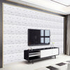 12/24PCS PVC 3D Wall Panel Wallpaper Ceiling Tile Cladding Cover Bedroom Decor