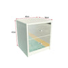 Modern Bedside Table Cabinet Nightstand Bedroom Furniture Storage Desk SideTable