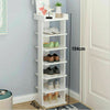 7 Tier Shoe Rack Storage Shelf Corner Shoes Cabinet Organiser Stand Unit Wood