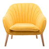 Modern Armchair Single Sofa Comfy Seat Fabric Sofa Arm Chair Living Room Office