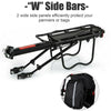 Rear Seat Aluminum Bike Rack Bicycle Mountain Mount Pannier Luggage Carrier UK