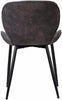 1/2x Kitchen Dining Chair Office Living Room Chair with fabric+ Metal