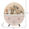 Desktop Cosmetic Makeup Rack Storage Box 4 Drawers Organizer Box Jewelry Case
