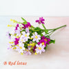 36 Heads Artificial Silk Flowers Bunch Wedding Home Grave Outdoor Bouquet UK