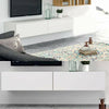 140cm Modern Wall Mounted TV Cabinet Furniture Entertainment Body Floating Unit