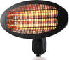 Outdoor Wall Mounted Quartz Electric Garden Patio Heater 2000W 3 Power Settings