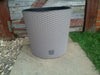 HQ Flower Pot Plant Rattan Style Planter 4 sizes 4 colours Plants pots garden