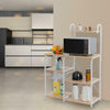 Kitchen Bakers Rack Utility Microwave Oven Stand Storage Cart Home Workstation