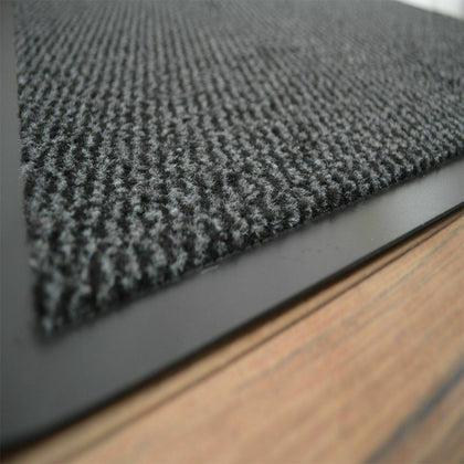 HEAVY DUTY GREY NON SLIP DIRT BARRIER MAT LARGE RUGS RUNNER KITCHEN DOOR HALL