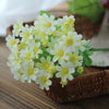 36 Heads Artificial Silk Flowers Bunch Wedding Home Grave Outdoor Bouquet UK