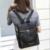 Zipper Nylon Backpack Rucksack Shoulder Bag Pack Travel Crossbody Handbag Ladies