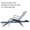 Outdoor Folding Chair Sun Lounger Recliner Beach Garden Chair Patio Camping
