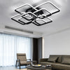 Aluminum LED Ceiling Lamp Ring Light Chandelier Lights Fixture Living Bedroom