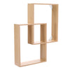 Floating Wall Cube Shelves Set of Cross Cubes Hanging Storages Display Shelving