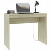 Small Oak Computer Desk Dressing Table Writing Workstation Study Laptop Office
