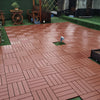 11pcs Interlocking Decking Tile Balcony Patio Garden Flooring Mat 1m² Coverage