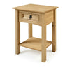 Corona Console Table 1 Drawer Mexican Solid Pine Hallway