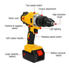 21V Cordless Combi Drills Driver Worklight Impact Screwdriver Li-Ion Battery UK