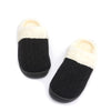 LADIES WOMENS WARM FAUX FUR LINED COMFY HARD SOLE OUTDOOR SLIPPERS SHOES SIZE