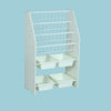 Kids Bookcase Wooden Display Rack Organizer 3-tier Book Shelf Storage Unit Rack