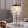 Crystal Table Desk Lamp Luxury Bedside Nightlight Living Room Bedroom Lamp Shade
