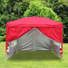 3x3m Pop Up Gazebo Marquee Outdoor Garden Party Tent Canopy 4 Side Panels New