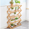 Bamboo Shoe Rack Foldable Shelves Footwear Storage Shelf Organizer Wood Pergola