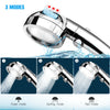 3 In 1 High Pressure Showerhead Handheld Shower Head with ON/Off Pause ON OFF UK