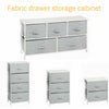 2/3/4/5 Drawer Fabric Cabinet of Drawer Cabinet Storage Unit Chest Table Bedside