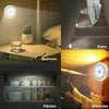 6 LED Motion Sensor Lights PIR Wireless Night Light Battery Cabinet Stair Lamps