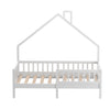 Kids Bed Single Bedstead House Bed Frame Pine Wood Children Bedroom Furniture